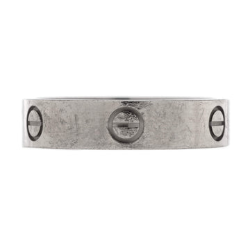 Cartier Love Band Ring 18K White Gold