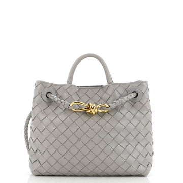 Bottega Veneta Andiamo Top Handle Bag Intrecciato Nappa Small