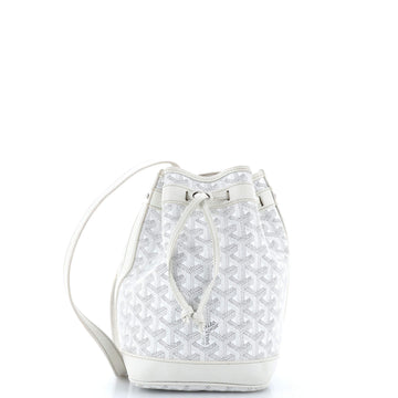 Goyard Petit Flot Bucket Bag Coated Canvas PM