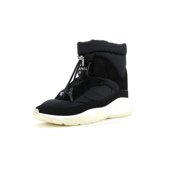 Chanel Women's Coco Neige Snow Boot Sneakers Suede