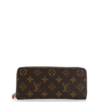 Louis Vuitton Clemence Wallet Monogram Canvas