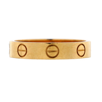 Cartier Love Wedding Band Ring 18K Yellow Gold