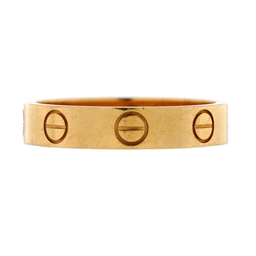 Cartier Love Wedding Band Ring 18K Yellow Gold