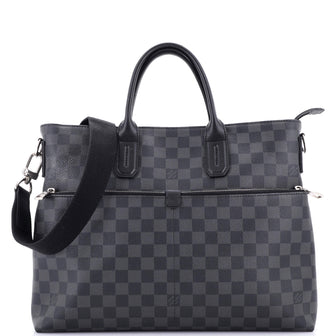 Louis Vuitton 7 Days A Week Handbag Damier Graphite