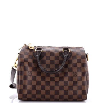 Louis Vuitton Speedy Bandouliere Bag Damier 25