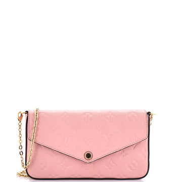 Louis Vuitton Felicie Pochette Monogram Empreinte Leather