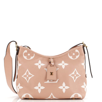 Louis Vuitton CarryAll Hobo Bicolor Monogram Empreinte Giant PM