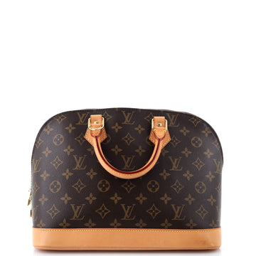 Louis Vuitton Vintage Alma Handbag Monogram Canvas PM