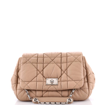 Christian Dior Milly La Foret Handbag Cannage Quilt Lambskin Medium
