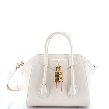 Givenchy Antigona Lock Bag Leather Mini