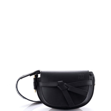Loewe Gate Dual Shoulder Bag Leather Mini