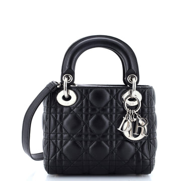 Christian Dior Lady Dior Bag Cannage Quilt Lambskin Mini