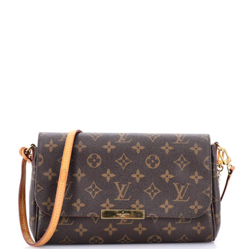 Louis Vuitton Favorite Handbag Monogram Canvas MM