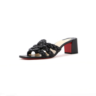 Christian Louboutin Women's Marmela Heeled Mules Leather