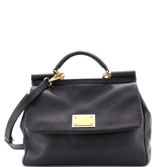 Dolce & Gabbana Miss Sicily Bag Leather Large