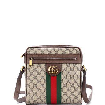 Gucci Ophidia Messenger Bag GG Coated Canvas Small