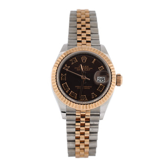 Rolex Oyster Perpetual Datejust Automatic Watch Stainless Steel and Rose Gold 26