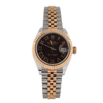 Rolex Oyster Perpetual Datejust Automatic Watch Stainless Steel and Rose Gold 26