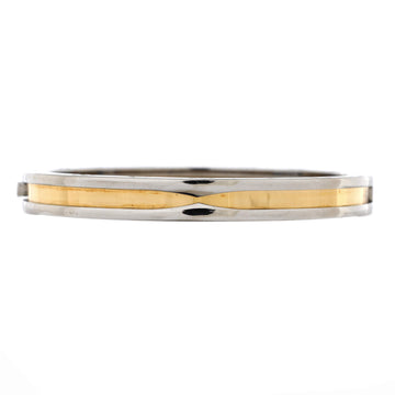 Bvlgari B.Zero1 Hinged Bangle Bracelet 18K Yellow Gold and Stainless Steel 7mm