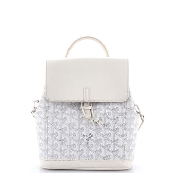 Goyard Alpin Backpack Coated Canvas Mini