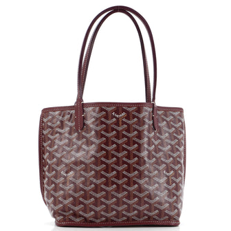 Goyard Anjou Reversible Tote Coated Canvas Mini