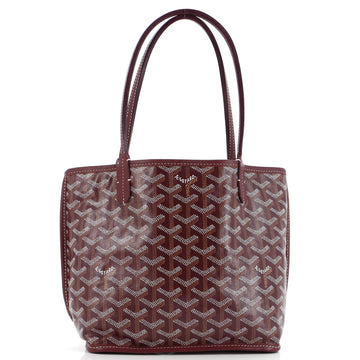 Goyard Anjou Reversible Tote Coated Canvas Mini