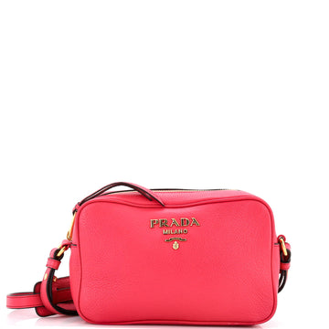 Prada Dual Strap Camera Bag Vitello Daino