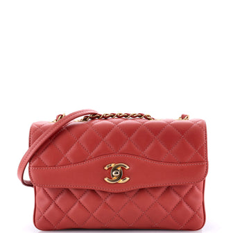 Chanel Daily Companion Coco Vintage Flap Bag Quilted Lambskin Medium