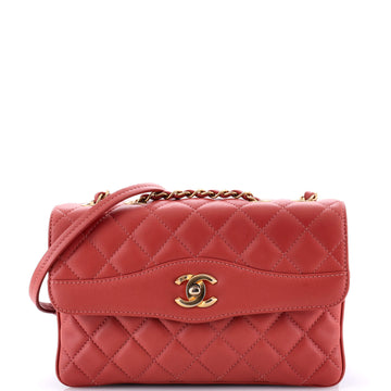 Chanel Daily Companion Coco Vintage Flap Bag Quilted Lambskin Medium
