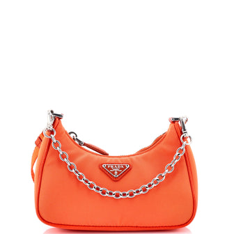 Prada Re-Edition Shoulder Bag Tessuto Mini