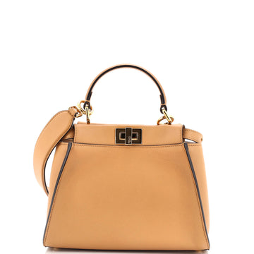Fendi Peekaboo Iconic Bag Leather Mini