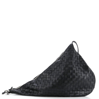 Bottega Veneta Virgule Shoulder Bag Intrecciato Nappa Large