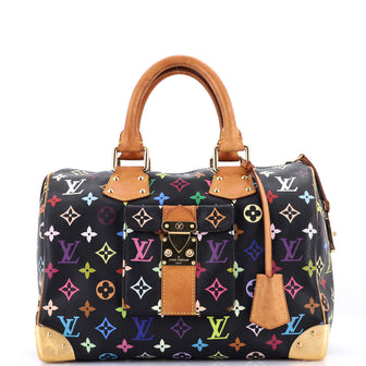 Louis Vuitton Speedy Handbag Monogram Multicolor 30