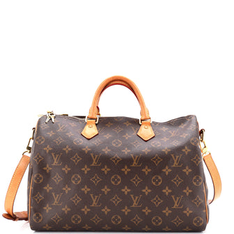 Louis Vuitton Speedy Bandouliere Bag Monogram Canvas 35