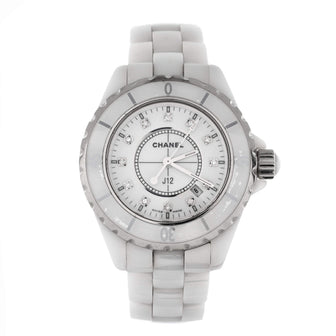 Chanel J12 Automatic Watch Ceramic and Stainless Steel with Diamond Markers 33