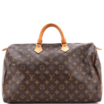 Louis Vuitton Speedy Handbag Monogram Canvas 40