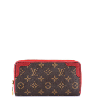 Louis Vuitton Retiro Zippy Wallet Monogram Canvas