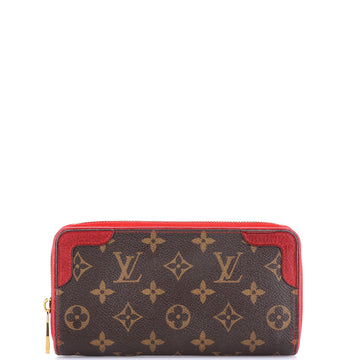 Louis Vuitton Retiro Zippy Wallet Monogram Canvas