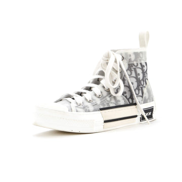 Christian Dior Men's B23 High-Top Sneakers Oblique Coated Canvas and PVC