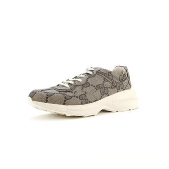 Gucci Rhyton Sneakers Jumbo GG Coated Canvas