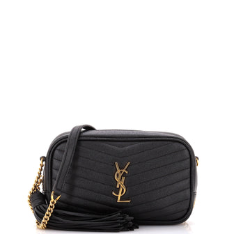 Saint Laurent Lou Camera Bag Matelasse Chevron Leather Mini