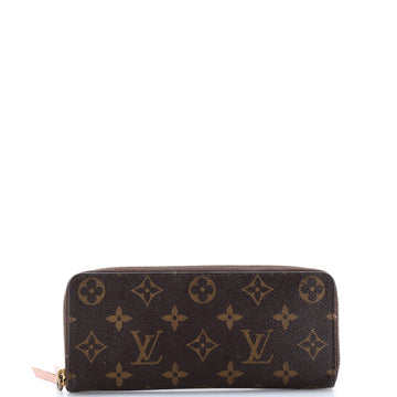 Louis Vuitton Clemence Wallet Monogram Canvas