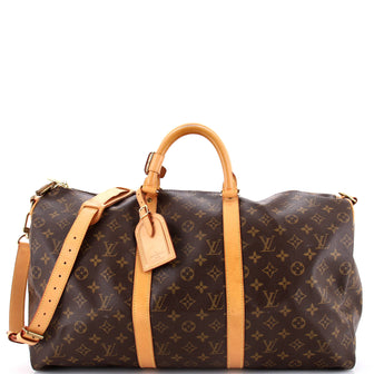 Louis Vuitton Keepall Bandouliere Bag Monogram Canvas 50