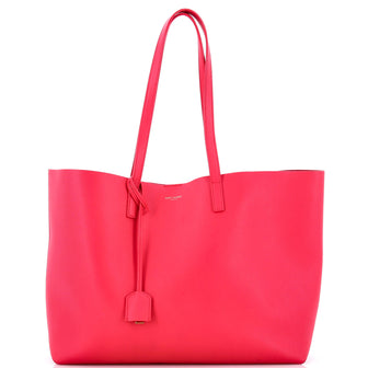 Saint Laurent Shopper Tote Leather Large