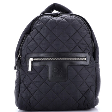 Chanel Coco Cocoon Backpack Quilted Nylon Large