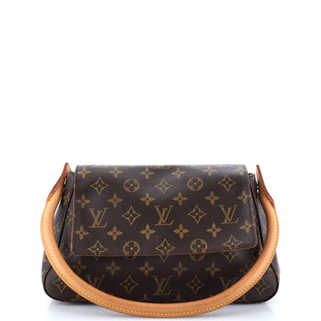 Louis Vuitton Looping Handbag Monogram Canvas Mini