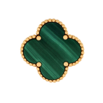 Van Cleef & Arpels Magic Alhambra Ring 18K Yellow Gold with Malachite
