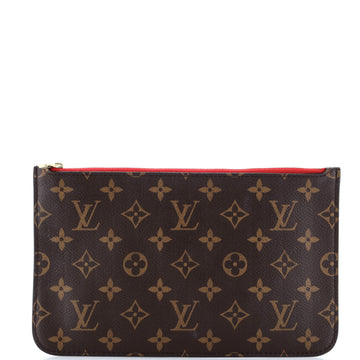 Louis Vuitton Neverfull Pochette Monogram Canvas Large