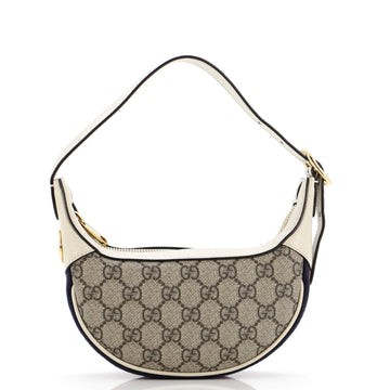 Gucci Ophidia Zip Hobo GG Coated Canvas Mini