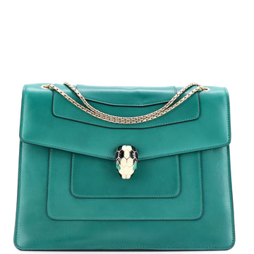 Bvlgari Serpenti Forever Shoulder Bag Leather Medium